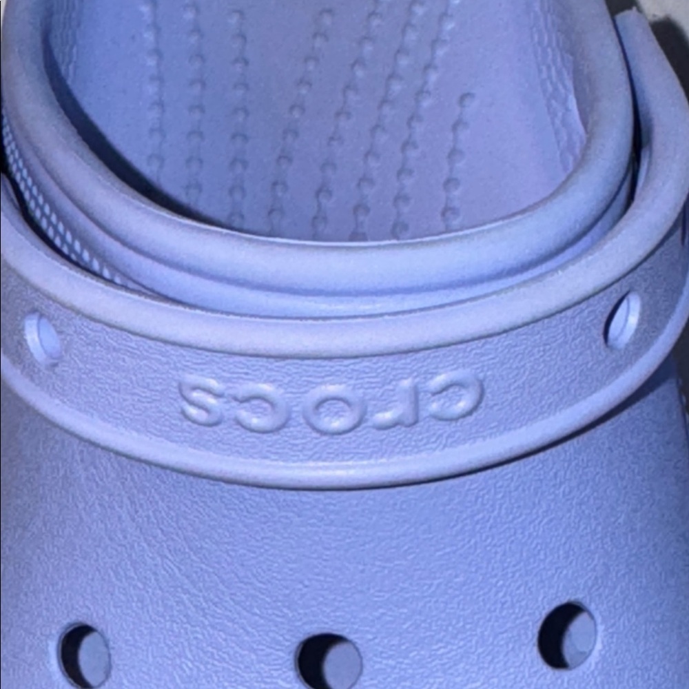 CROCS CUTIE CRUSH CLOG Violet Shoes Size Junior 5 - Picture 12 of 12